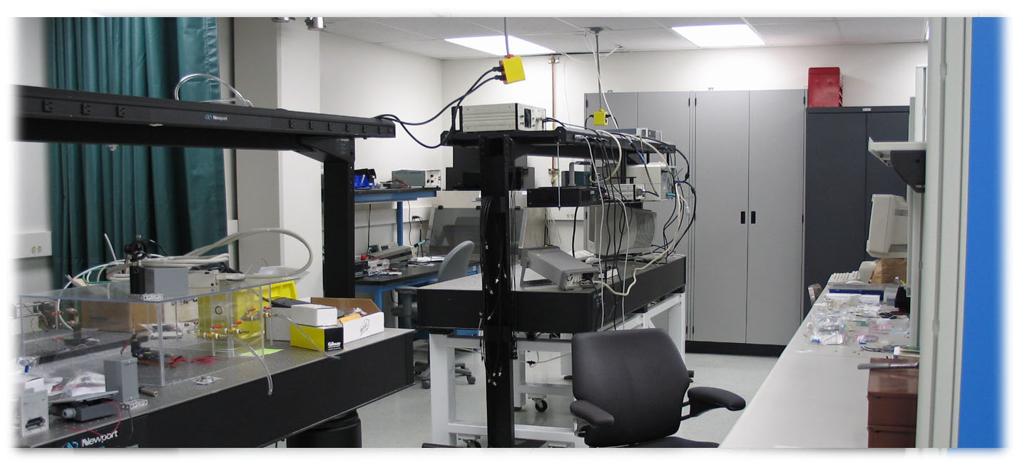 Optical table in Lab